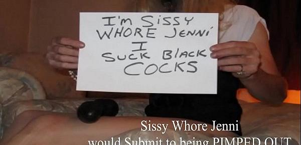  Sissy Slut Jenni needs BBC Whore Training